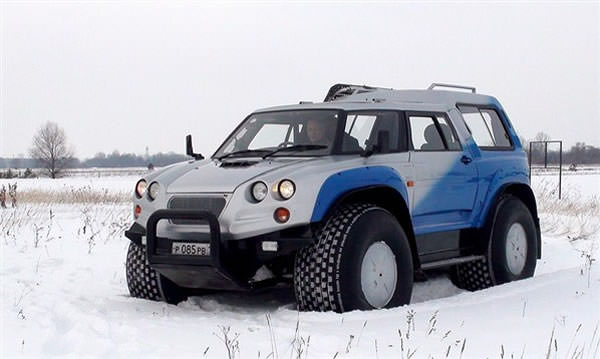 Extreme Amphibious Russian Offroad Vehicle 121