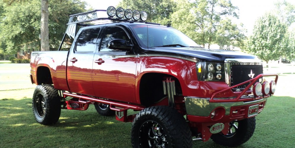 2008 GMC 2500 Duramax-Lifted Truck - Off Road Wheels