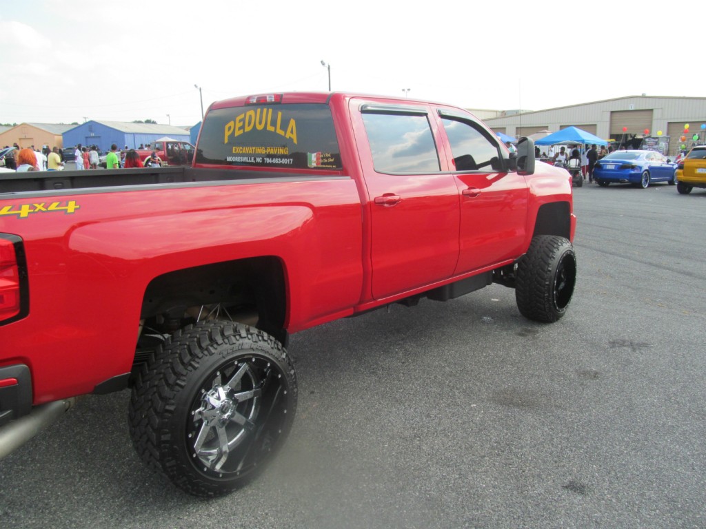 Custom Lifted Chevy Silverado Off Road Wheels