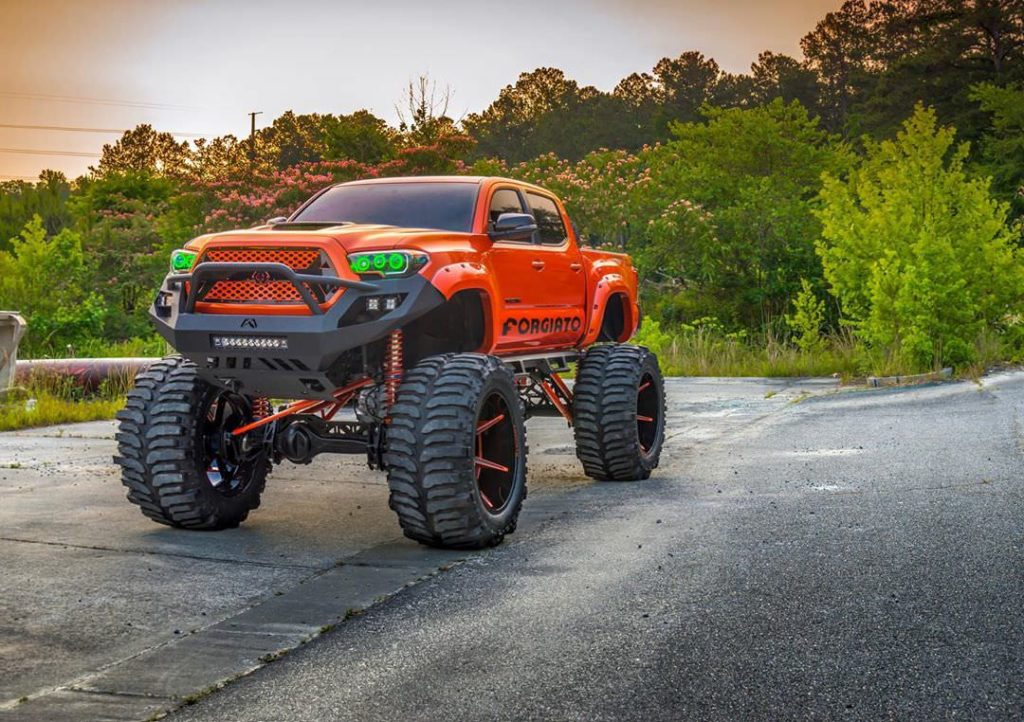Coolest Lifted Toyota Tacoma - Off Road Wheels